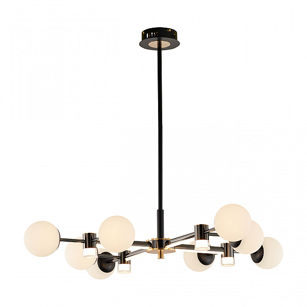 Подвесной светильник Arte Milano Ferrara 277010/8 BK/GD