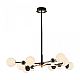 Подвесной светильник Arte Milano Ferrara 277010/8 BK/GD