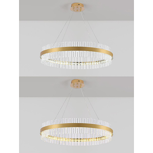 Подвесной светодиодный светильник Natali Kovaltseva Smart Нимбы Innovation Style 83011