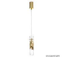 Подвесной светильник Crystal Lux PRIMAVERA SP1 GOLD