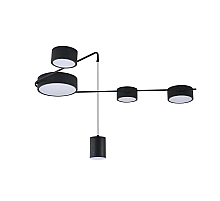Потолочный светильник Indigo Modulo 14028/5С Black V000161L