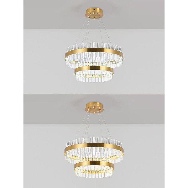 Подвесной светодиодный светильник Natali Kovaltseva Smart Нимбы Innovation Style 83004
