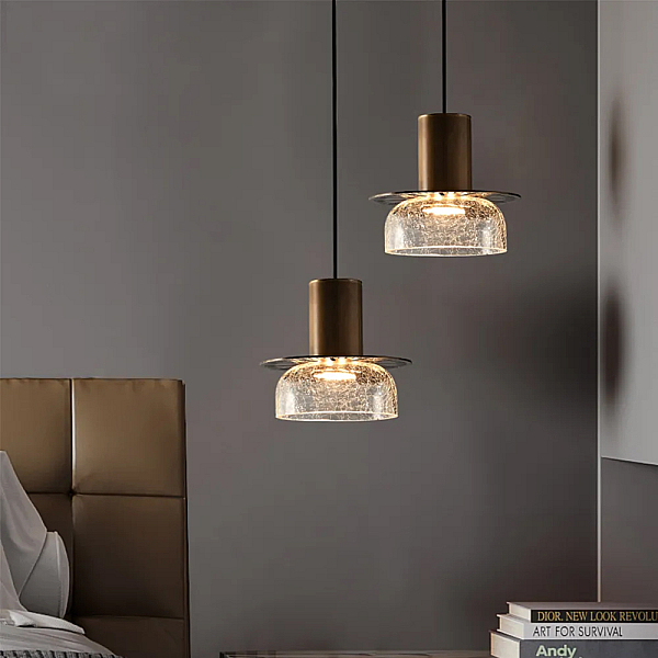 Подвесной светильник Delight Collection MT9171-1HA аntique brass
