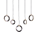 Подвесной светильник Delight Collection P0675 P0675-5B pearl black