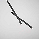 Подвесной светильник Imperium Loft Gordian Black 10W 213633-23