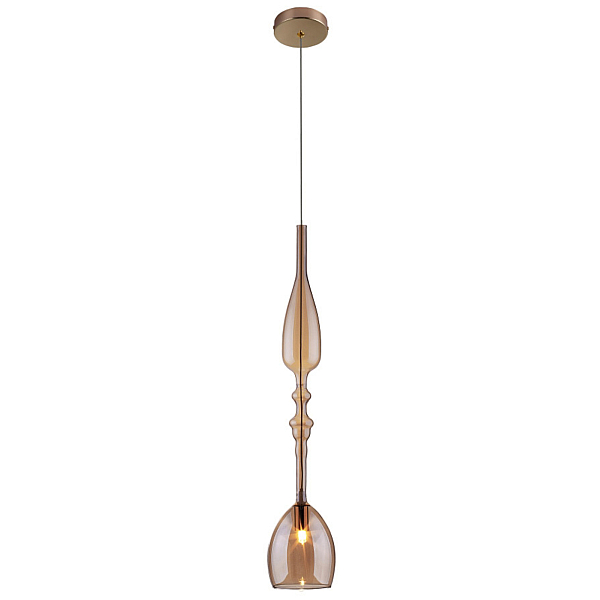 Подвесной светильник Crystal Lux Lux New SP1 C Amber