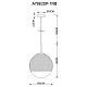 Подвесной светильник Arte Lamp Jupiter Copper A7963SP-1RB