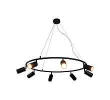Подвесной светильник Crystal Lux RIVO SP8 BL