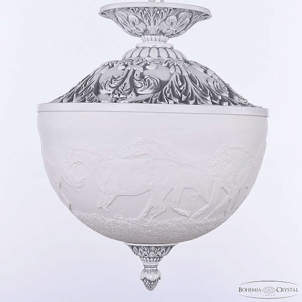 Подвесной светильник Bohemia Ivele Crystal AL7003P/25 WMN Horse