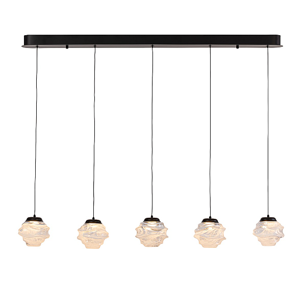 Подвесной светильник Delight Collection MD25030003-5B matt black/clear