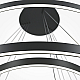 Подвесной светодиодный светильник Maytoni Rim MOD058PL-L174BK