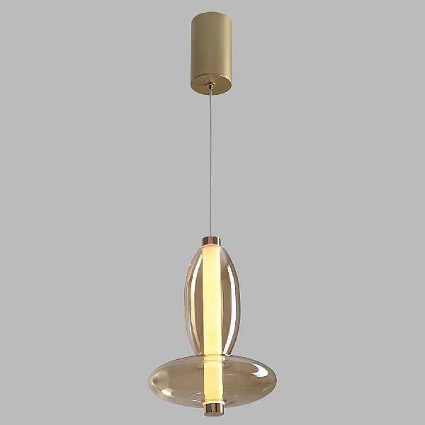 Подвесной светодиодный светильник Crystal Lux Quasar SP7W Led Amber
