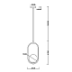 Подвесной светильник Arte Lamp Matisse A7745SP-1BK