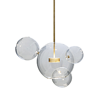 Подвесной светильник Delight Collection Bubbles KG0943P-1 gold