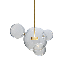 Подвесной светильник Delight Collection Bubbles KG0943P-1 gold