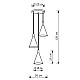 Подвесной светильник LightHall Glaro LH012083