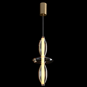 Подвесной светильник Crystal Lux QUASAR SP14W LED AMBER
