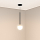 Подвесной светильник Arlight SP-BEADS-HANG-BUILT-T-R100-8W Warm3000 (BK-GD, 180 deg, 230V) 056420