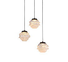 Подвесной светильник Delight Collection MD25030003-3A matt black/clear
