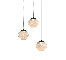 Подвесной светильник Delight Collection MD25030003-3A matt black/clear