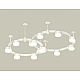 Комплект подвесного светильника Ambrella Light Techno Ring XR92211006 (A9221, A9226, C9236, C9231,N8399)