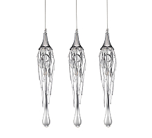 Подвесной светильник Delight Collection Goddess Tears P68009L-3 chrome
