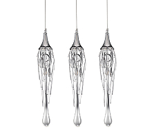 Подвесной светильник Delight Collection Goddess Tears P68009L-3 chrome