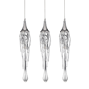 Подвесной светильник Delight Collection Goddess Tears P68009L-3 chrome