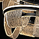 Подвесной cветильник LED4U L7706-800-460 BK