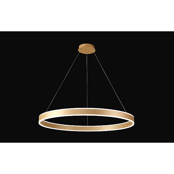 Подвесная люстра Crystal Lux MUCHOS SP88W LED D1000 GOLD