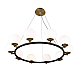 Подвесной светильник Lumina Deco Modica LDP 6032-10 BK+MD