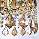 Подвесной светильник Bohemia Ivele Crystal 5478/22 G Amber/M-1G Leafs K721