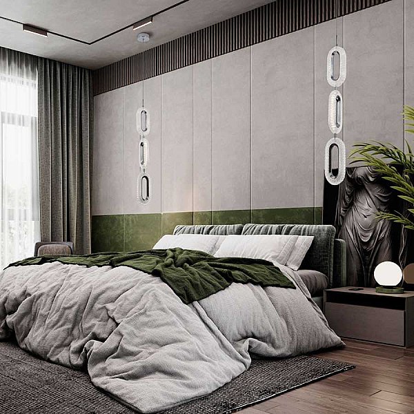 Подвесной светодиодный светильник Modelux Modestyle MS.1120.3 CR