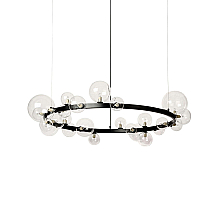Подвесной светильник Delight Collection Art Deco Bubble 8828P/L black/clear
