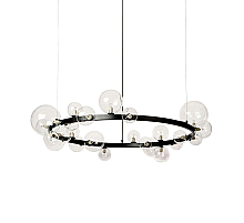 Подвесной светильник Delight Collection Art Deco Bubble 8828P/L black/clear