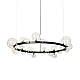 Подвесной светильник Delight Collection Art Deco Bubble 8828P/L black/clear