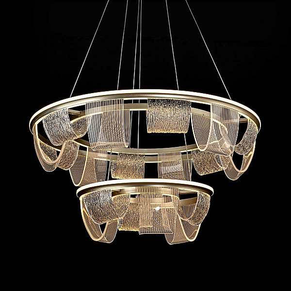 Подвесной cветильник LED4U L7706-800-460 GD