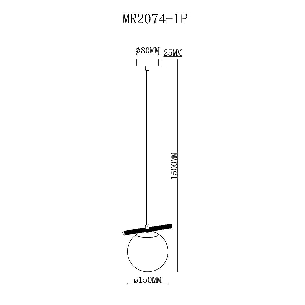 Подвесной светильник MyFar Francis MR2074-1P