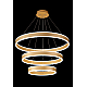 Подвесная светодиодная люстра Crystal Lux MUCHOS SP158W LED GOLD