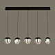 Подвесной светильник Delight Collection MD24001033-5B black/clear