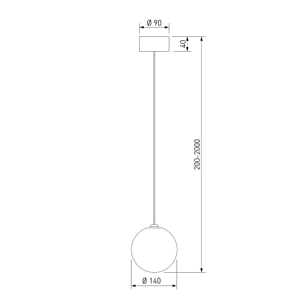 Подвесной светильник с плафоном ручной работы Bogate's Crystall 1_101 a072033