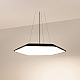 Подвесной светильник Arlight SP-TIARA-SLIM-HANG-H50-L800x720-75W Day4000 (BK, 160 deg, 230V) IP33 (Металл) 060206