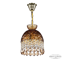 Подвесной светильник Bohemia Ivele Crystal 5478/22 G Amber/M-1F Leafs K721