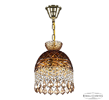 Подвесной светильник Bohemia Ivele Crystal 5478/22 G Amber/M-1F Leafs K721