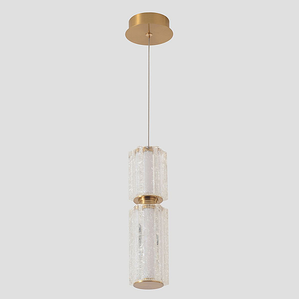 Светильник подвесной Crystal Lux ANTIQUE SP23W LED BRASS