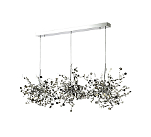 Подвесной светильник Crystal Lux GARDEN SP3х3 L1200 CHROME