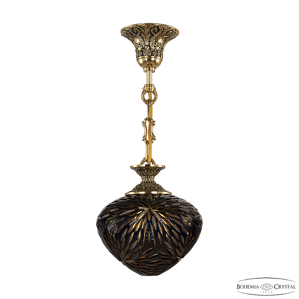 Подвесной светильник Bohemia Ivele Crystal 7003P/18 GB Amber-Blue/H-1A