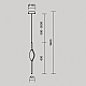 Подвесной светодиодный светильник Maytoni Foresight MOD347PL-L8BS3K