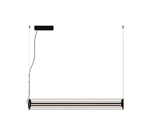 Подвесной светильник Delight Collection P0046-1200A black