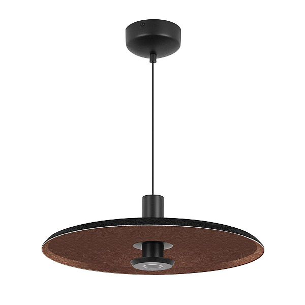 Подвесной светильник Arlight SP-KOTARO-R350-12W Warm3000 (BK-CF, 36 deg, 230V, TRIAC) 057232